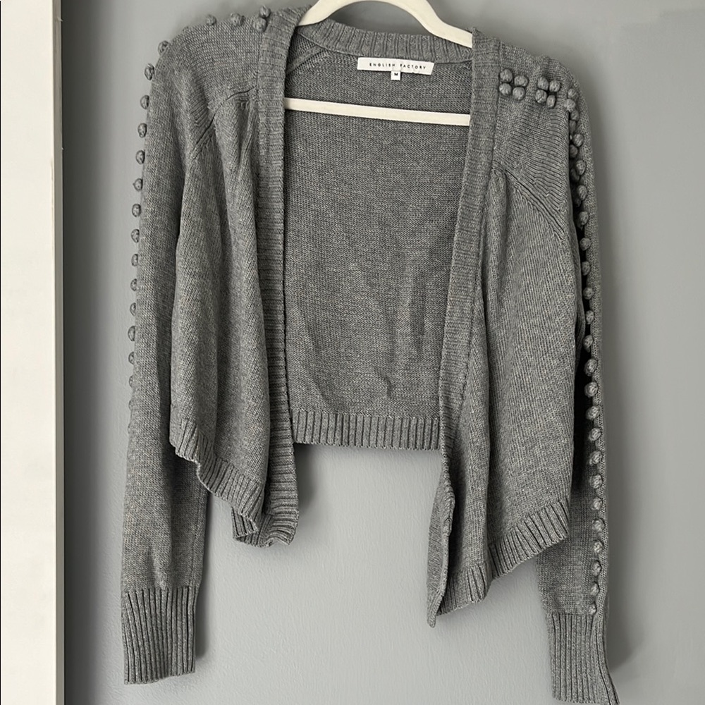 Gray Cardigan